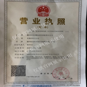 公司營(yíng)業(yè)執(zhí)照